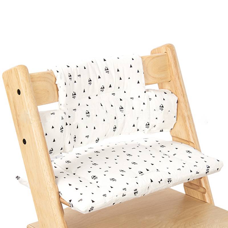 Montessori Hochstuhl aus Buchenholz – Kinderstuhl mit Tablett