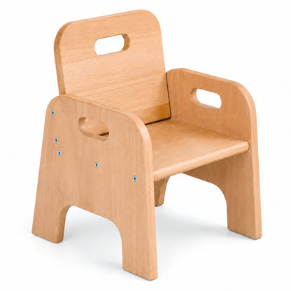 Chaise Montessori pour tout-petit en bois – chaise basse pour enfant dès 1 an