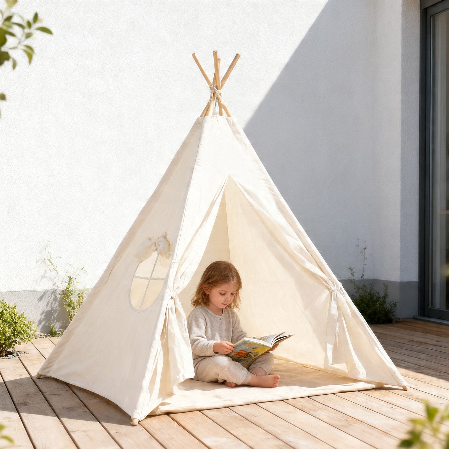 Kinder Spielzelt in Naturton f¨¹r ein stilvolles Kinderzimmer