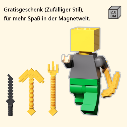 Magnetische Bausteine Montessori – Pädagogisches Spielzeug