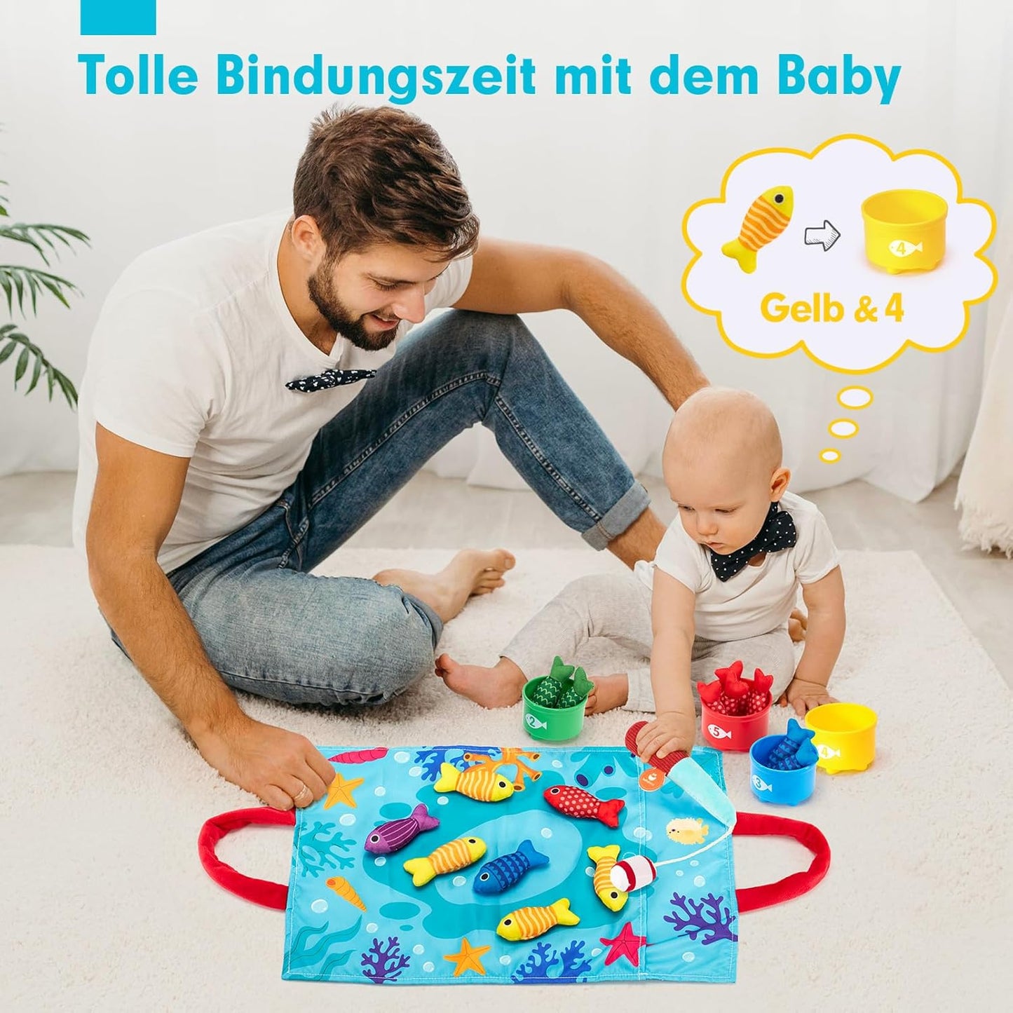 Ängelspel Montessori leksak för barn