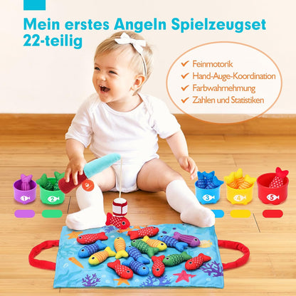 Ängelspel Montessori leksak för barn