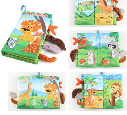 Montessori Baby Stoffb¨¹cher- Sensorik Spielzeug