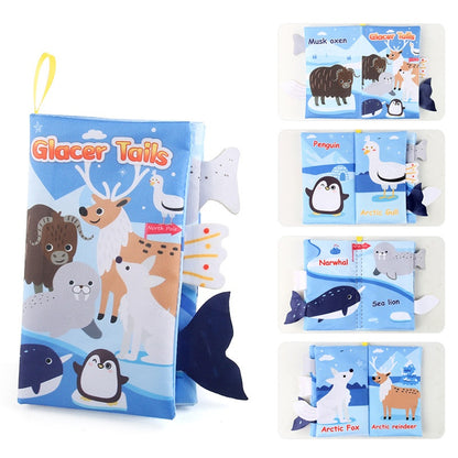 Montessori Baby Stoffb¨¹cher- Sensorik Spielzeug