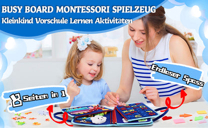 Montessori drukbord/stilboek 8-zijdig – dinosaurussen