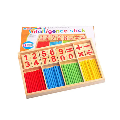 Montessori Mathematik Spielzeug – Zahlen und Stäbchen