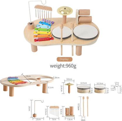 Table d'activité musicale Montessori – Son et rythme