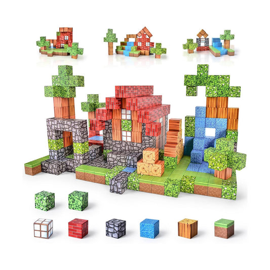 Montessori Magnetische Bausteine