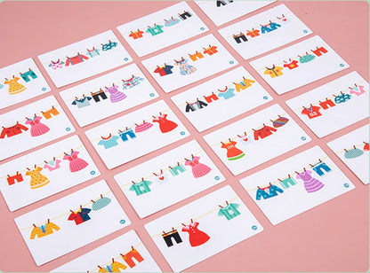 Puzzle d'habillage Montessori – Jeu de motricité et d'apprentissage