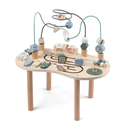 Montessori Activiteitentafel Hout – Busy Board & Leertafel