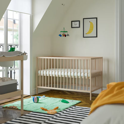 Montessori spjälsäng "Milo" – bok, 3-faldigt justerbar