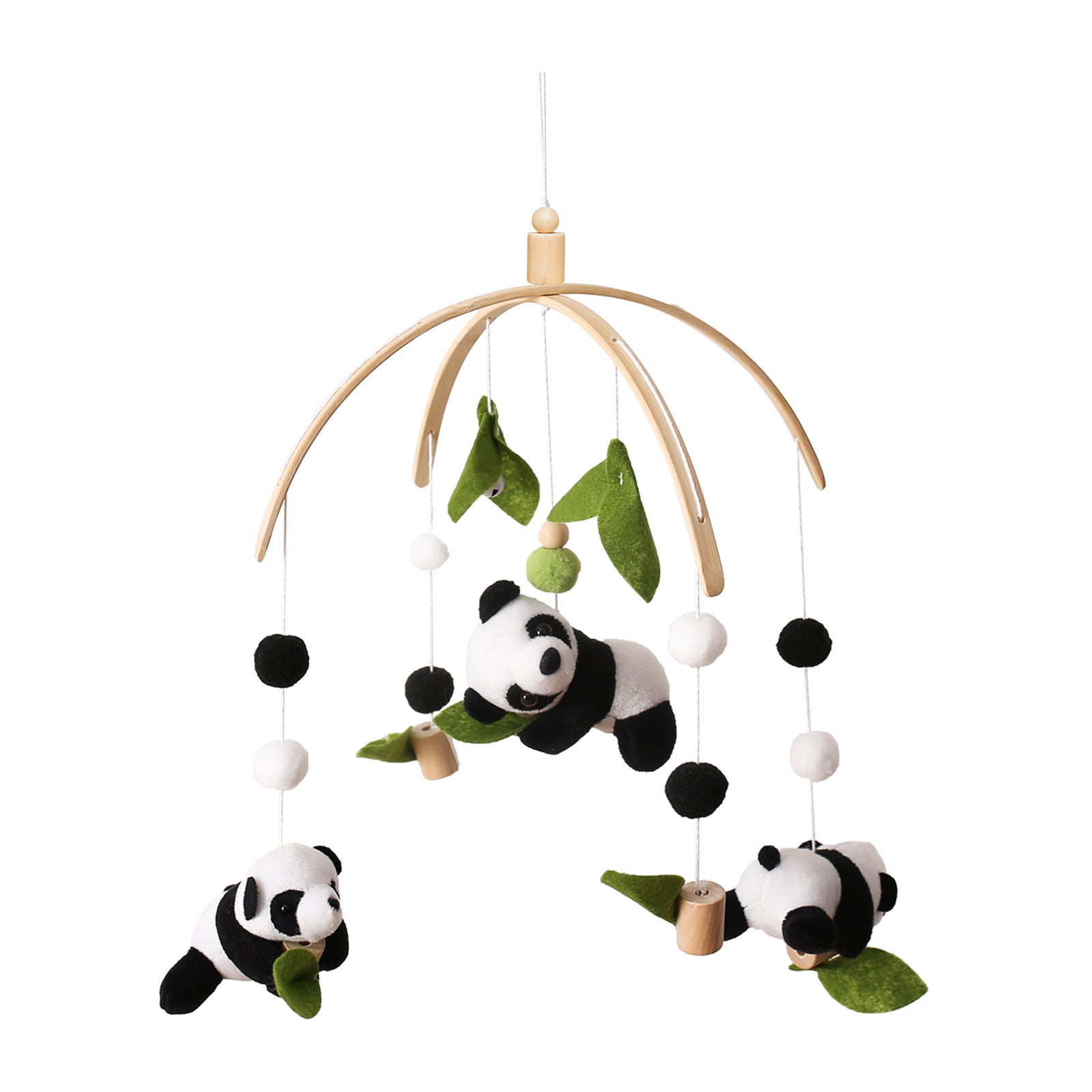 Montessori Baby Mobile aus Filz & Holz – für Babybett und Kinderzimmer
