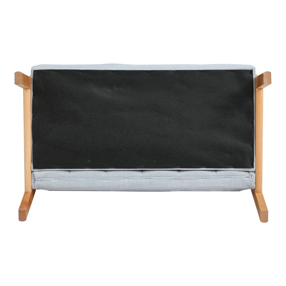 Kinder Sofa Holz Grau Blau Buchenholz Kindersessel 1 Sitzer 2 Sitzer Kinderzimmer Möbel