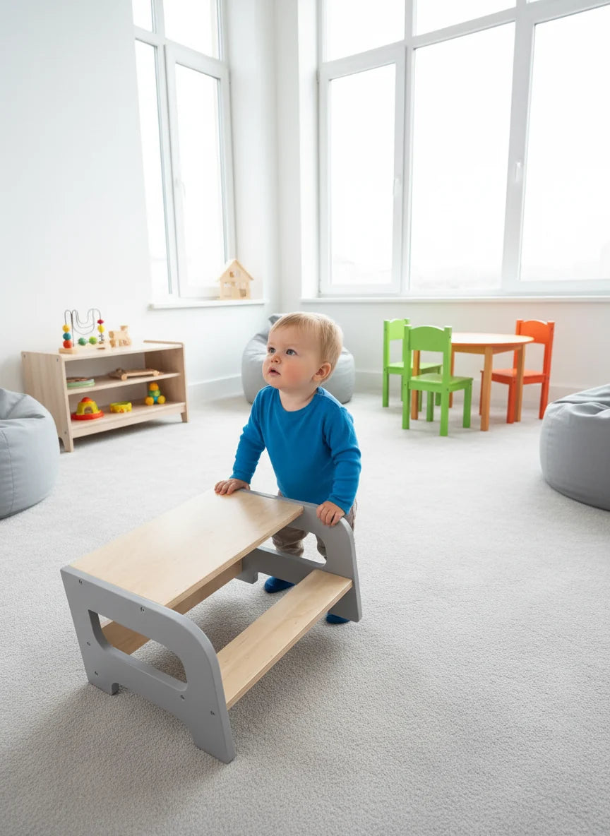 Montessori Hocker für mehr Selbstständigkeit im Alltag