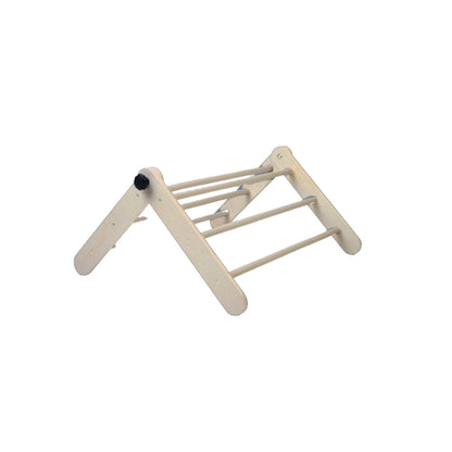 Pikler klimdriehoek van hout – 2/3 secties met helling