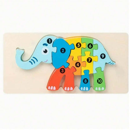 Montessori houten puzzels voor peuters