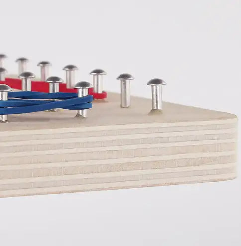 Montessori kreativt træ Geoboard
