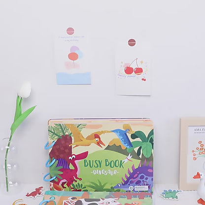 Montessori babyboek – voelboek & leerspeelgoed (Engelse woorden)