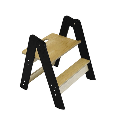 Klappbarer Tritthocker Kinder Holz Küche Badezimmer platzsparend